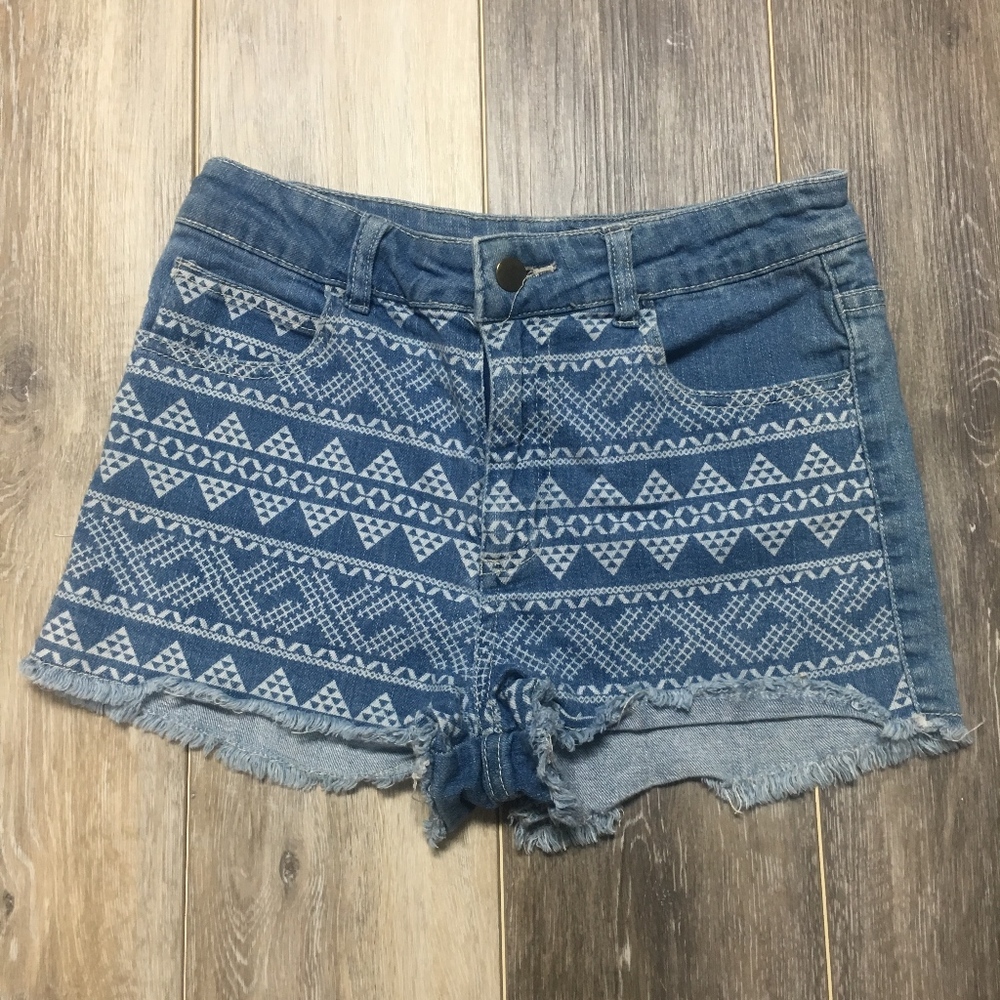 High Waisted Jean shorts